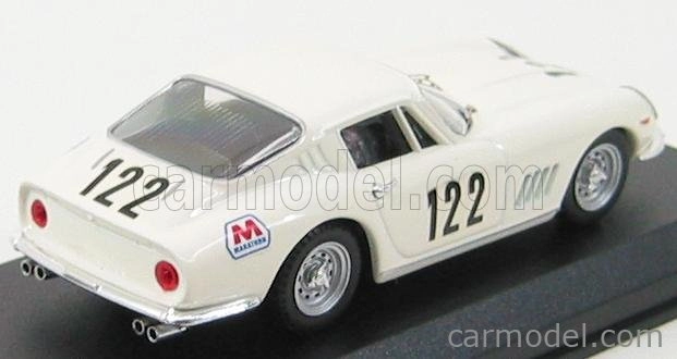 Najlepší model Ferrari 275 Gtb/4 N 122 Targa Florio 1967 Starrabba - Orlando 1:43 White