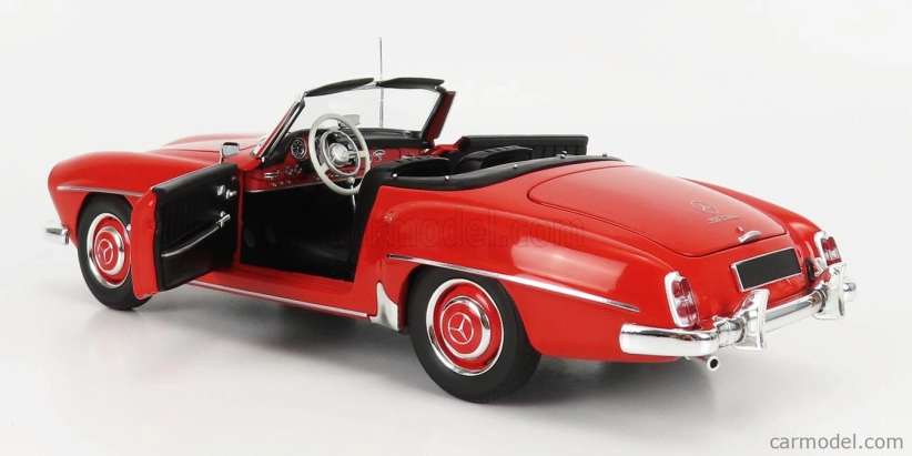 Minichamps Mercedes benz Sl-class 190sl (w121) Spider 1955 1:18 Red