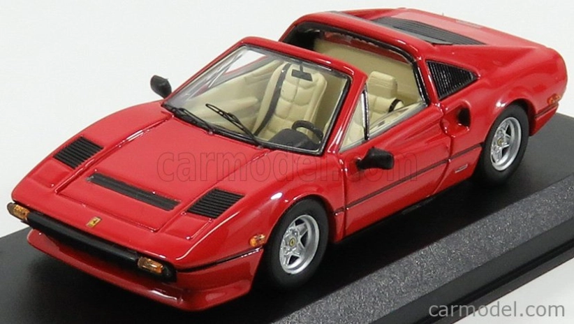 Najlepší model Ferrari 308 Gts Spider - Osobné auto Tom Sellek Magnum P.i. - Seconda Serie 1980 1:43 Červená