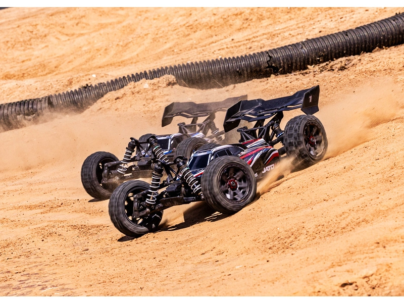 RC auto Traxxas Jato 1:8 4WD BL-2S RTR, modrá