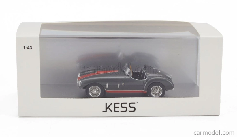 Kess-model Ferrari 166 Mm53 Spider Barquette Ch.0300m Vignale by Oblin 1955 1:43 sivočervená