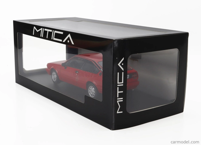Mitica-diecast Alfa romeo Alfa Romeo Sprint 1.5 Quadrifoglio Verde Grand-prix 1986 1:18 Rosso Alfa Red