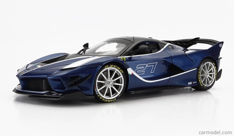 Bburago Ferrari FXX-K EVO 1:18 #27 modrá