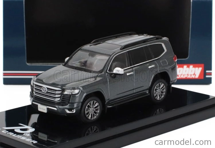 Zapaľovanie modelu Toyota Land Cruiser (ja300w) Zx 2023 1:64 Grey Met
