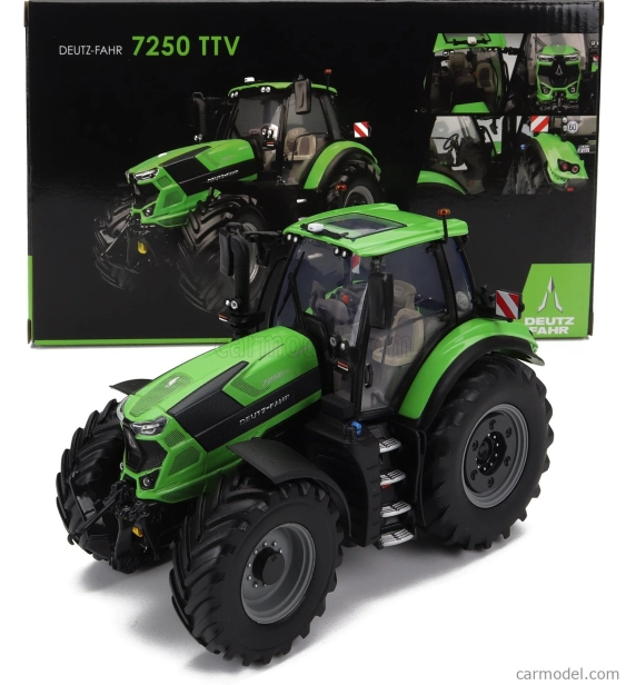 Universal hobbies Traktor Deutz-fahr 7250 Ttv 2018 1:32 zelená čierna