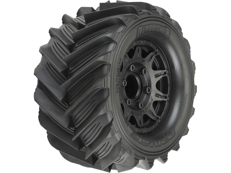 Pro-Line kolo 2.8", pneu Demolisher, disk Raid H12 černý (2)