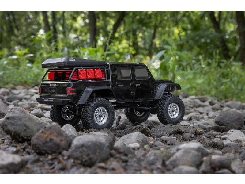 RC auto Axial SCX24 Jeep Gladiator 1:24 4WD RTR, černá