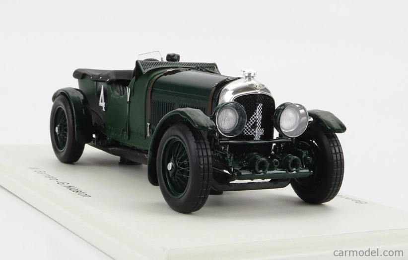 Spark-model Bentley Speed Six 6.6l Team Bentley Motors Ltd N 4 Winner 24h Le Mans 1930 W.barnato - G.kidston 1:43 Black