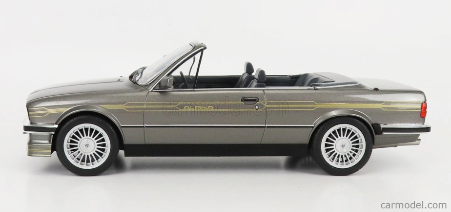 Mcg BMW radu 3 (e30) Alpina C2 2.7 Cabriolet 1989 1:18 Sivá