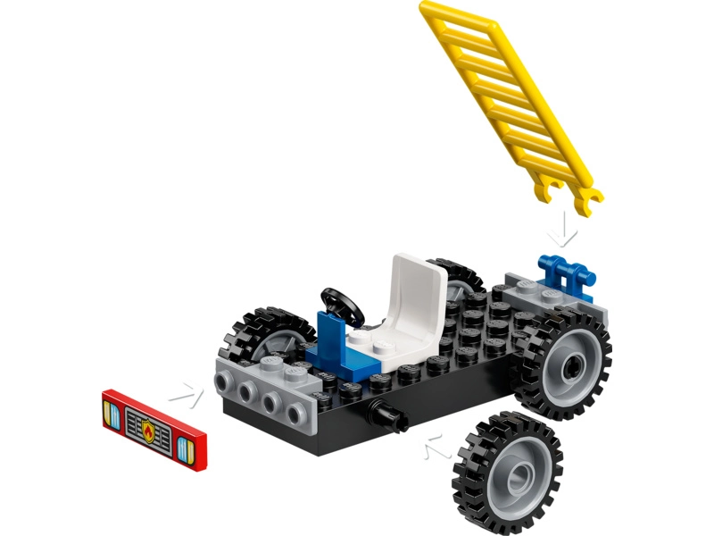LEGO DUPLO – Hasičská stanica a auto Mickeyho a priateľov