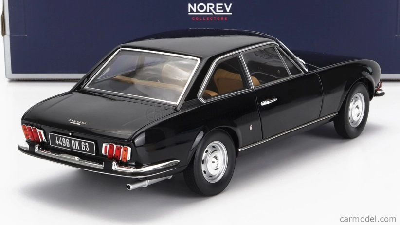 Norev Peugeot 504 Coupe 1969 1:18 Black