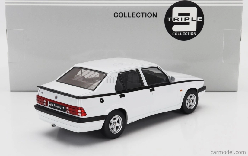 Triple9 Alfa romeo 75 1988 1:18 Bílá