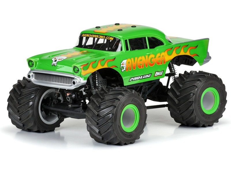 Karoséria Pro-Line 1:8 Chevy Bel Air 1957 "Avenger Edition" číra: Losi LMT