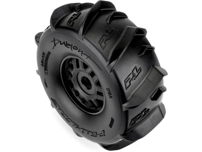 Kolesá Pro-Line 2.4/3.3", pneumatiky Dumont, čierny disk H17 (2)