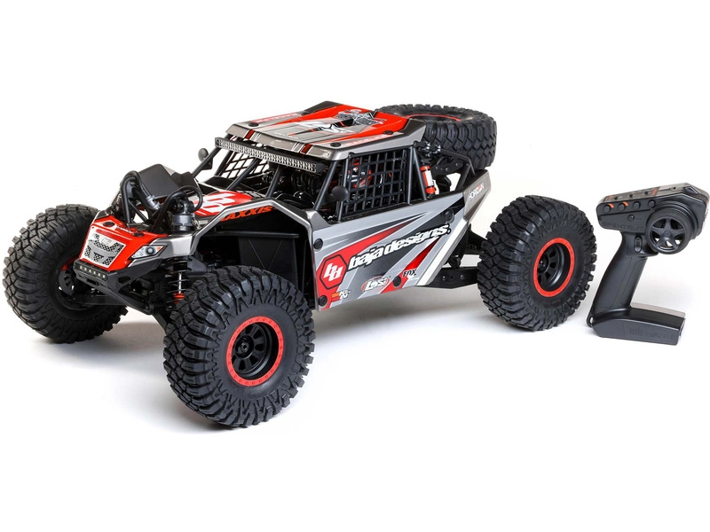 RC auto Losi Super Rock Rey V2 1:6 4WD RTR, sivé