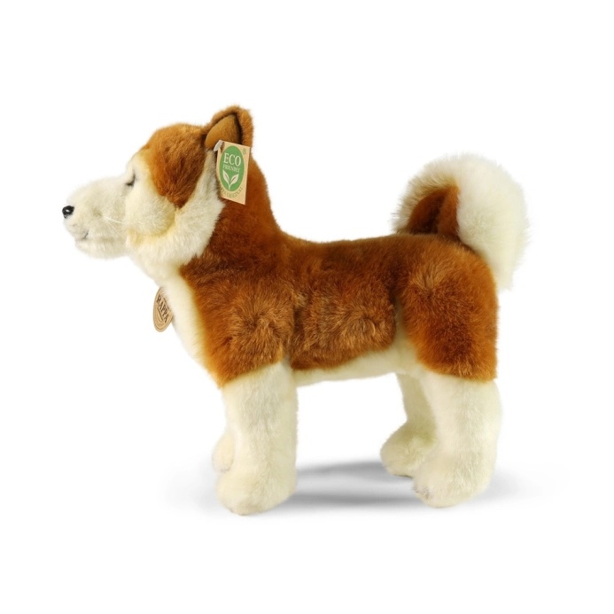 Rappa Plyšový pes akita inu 30 cm ECO-FRIENDLY