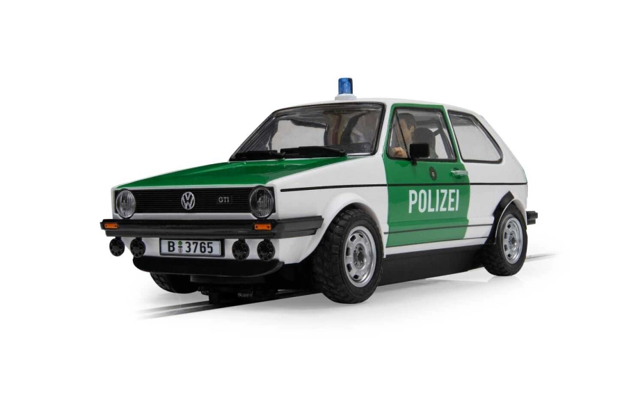 Autíčko Street SCALEXTRIC C4572 - Volkswagen Golf MK1 - Polizei (1:32)