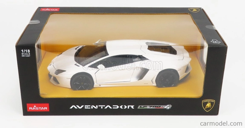Rastar Lamborghini Aventador Lp700-4 2011 1:18 Bílá