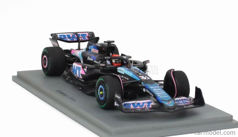 Spark-model Alpine F1 A524 Team Bwt Alpine N 31 Canada Gp 2024 Esteban Ocon 1:43 Černá Modrá Růžová