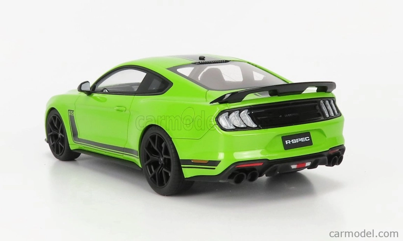 Gt-spirit Ford usa Mustang Coupe 5.0 R-spec Rhd 2020 1:18 Light Green Black