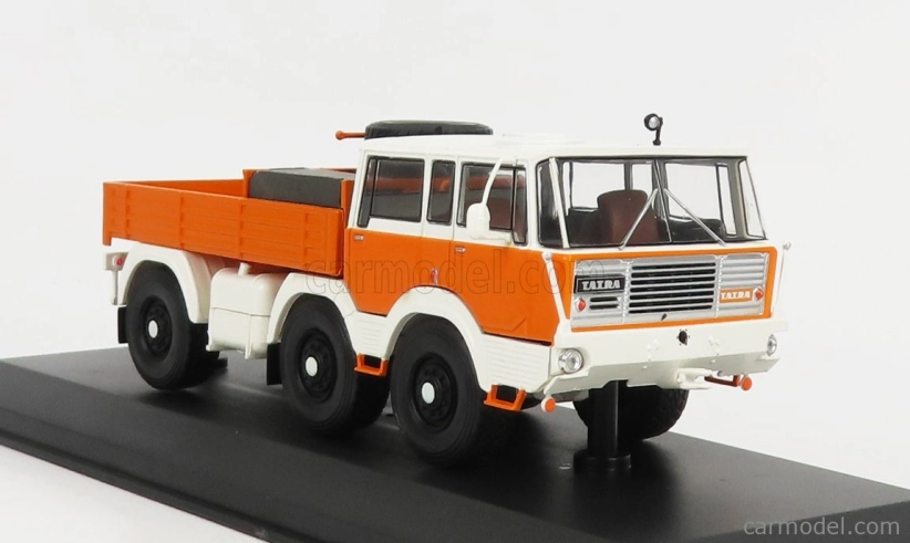 Ixo-models Tatra 813 6x6 Truck 3-assi 1968 1:43 Žlutá Bílá