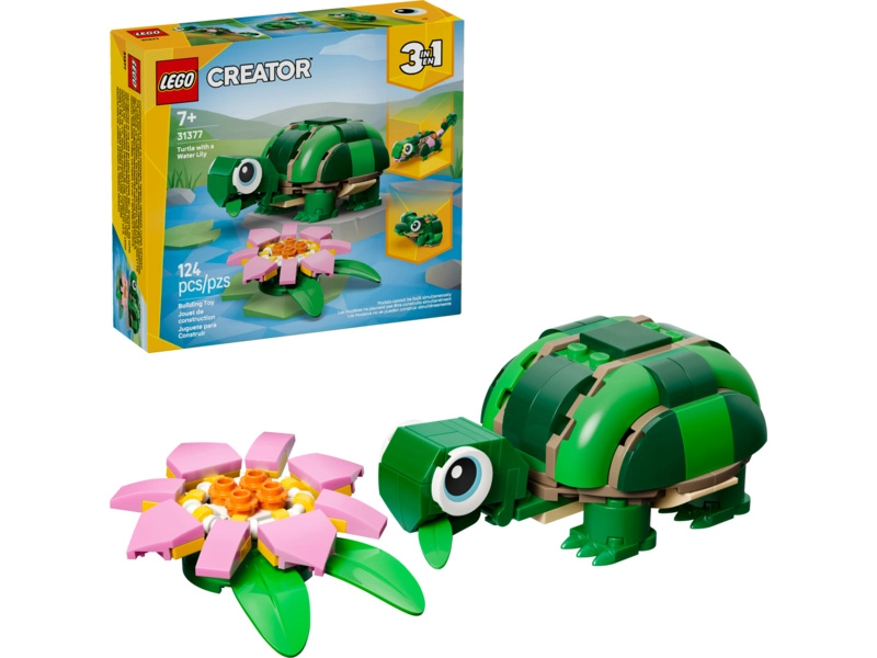 LEGO Creator - Korytnačka s leknom