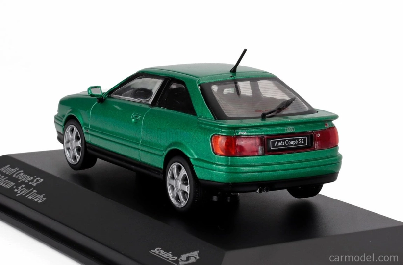 Solido Audi 80 (s2) Turbo Coupe 1994 1:43 Zelená