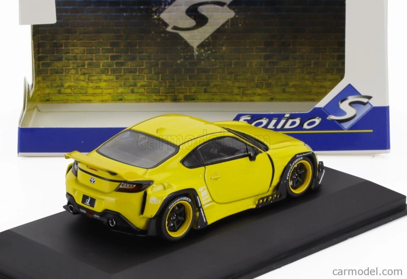 Solido Toyota Gr86 Rocket Bunny Coupe 2022 1:43 žltá