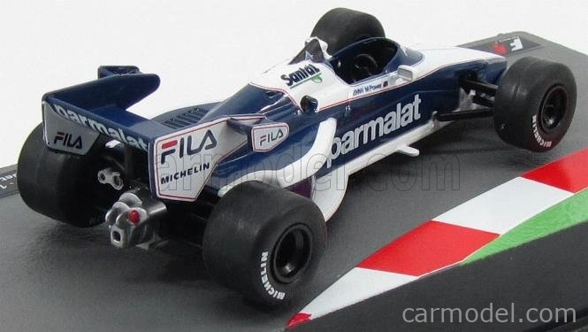Edicola Brabham F1 Bt52 Bmw N 5 Majster sveta sezóna 1983 Nelson Piquet 1:43 Modrá biela