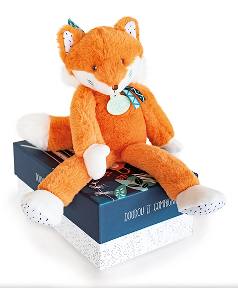 Doudou Tiwipi darčeková súprava - plyšová líška 30 cm