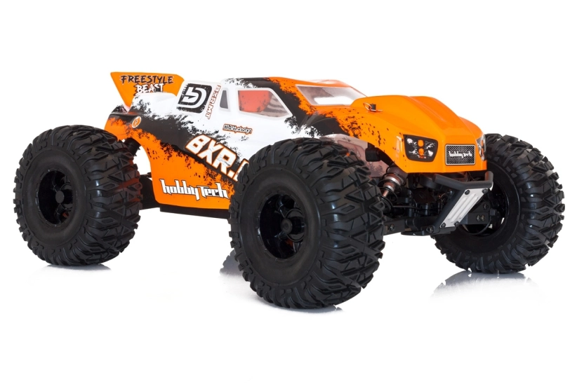BAZAR - RTR Brushless Monster Truck 4WD Hobbytech BXR včetně LiPo sady a nabíječky