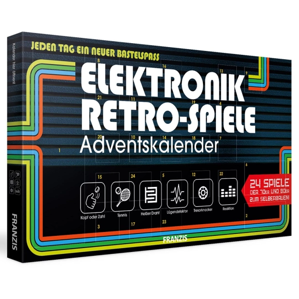 Adventní kalendář Elektronické retro hry