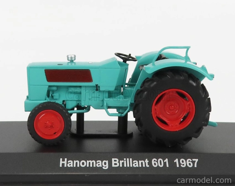Edicola Hanomag Brillant 601 Tractor Nemecko 1967 - Con Vetrina - S vitrínou 1:43 Veľmi svetlá zelená