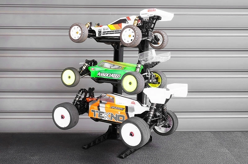 Skládací stojánek pro RC auta, výška 475 mm, 3 patra