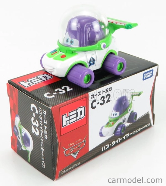 Tomica Walt Disney Pixar Autá - Buzzy Lightyear 1:64 Biely lilac