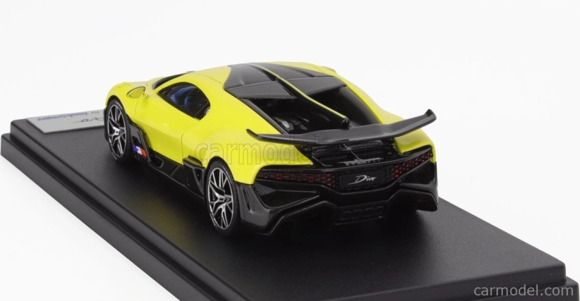 Looksmart Bugatti Divo 2020 1:43 Žlutá Jaune Safre Lesklá Černá