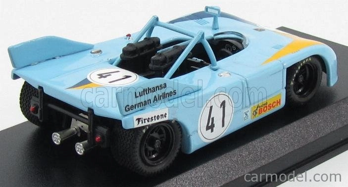 Najlepší model Porsche 908/03 N 41 2nd Nurburgring Interserie 1972 R.jost 1:43 Light Blue
