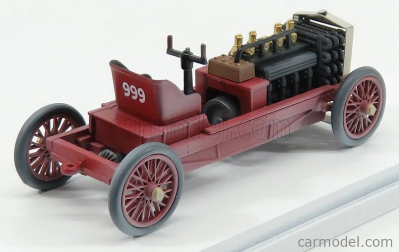Rio-models Ford 999 72hp World Speed Record 147km/h New Baltimore Michigan 1904 Henry Ford 1:43 Red