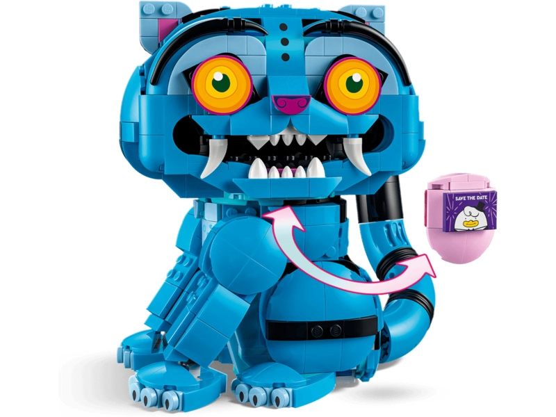 LEGO KPop: Demon Hunters™ - Tygr Derpy a ptáček Sussie