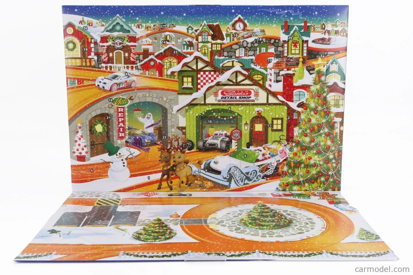 Mattel hot wheels Accessories Diorama - Calendario Dell'avvento - Advent Calendar 2023 1:64 /