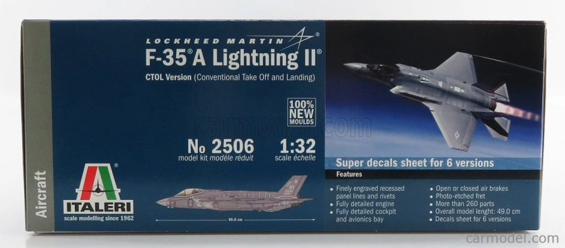 Italeri Lockheed martin F-35 Airplane Lighting Ii Military 2011 1:32 /