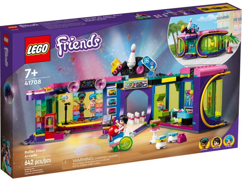 LEGO Friends - Diskotéka na kolieskových korčuliach
