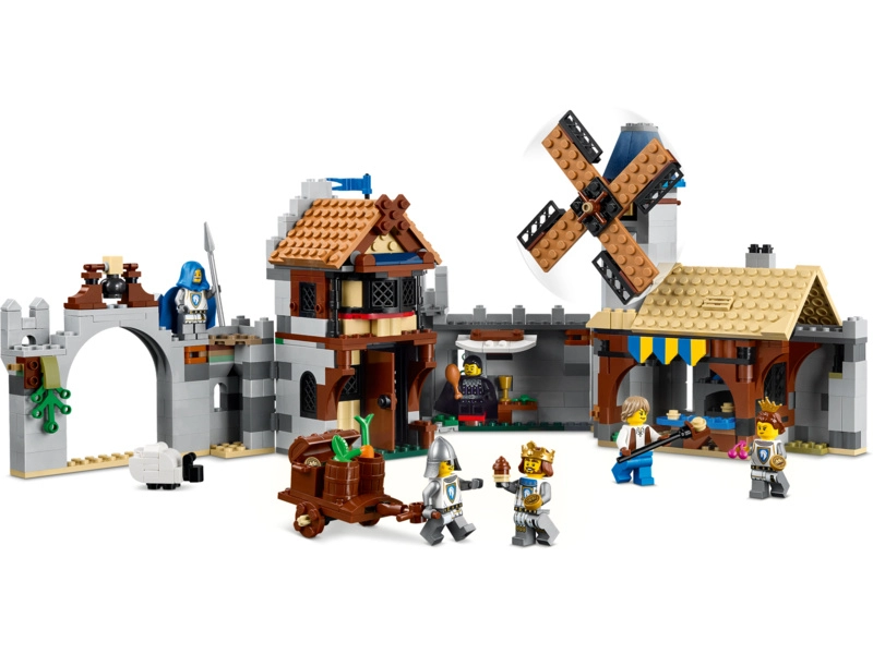 LEGO Creator - Středověký hrad a rytíři na koních