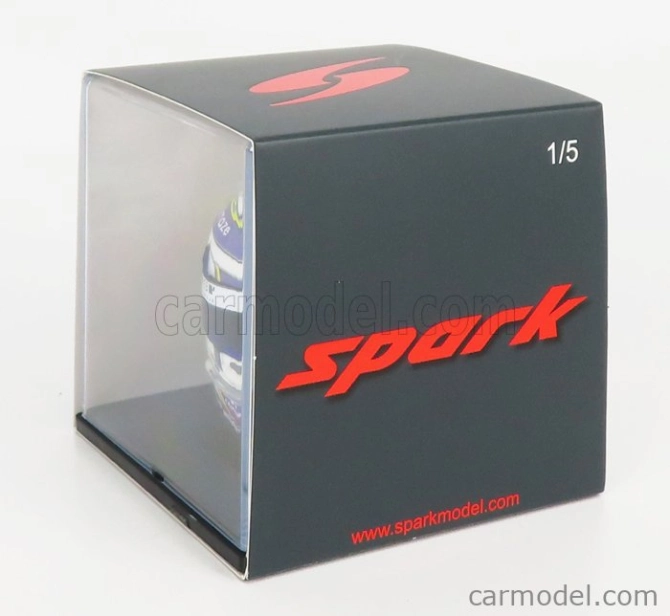 Spark-model Bell helmet F1  Casco Helmet Alfa Romeo C42 Team Orlen Racing N 77 Season 2022 Valtteri Bottas 1:5 Modrá Bílá Červená