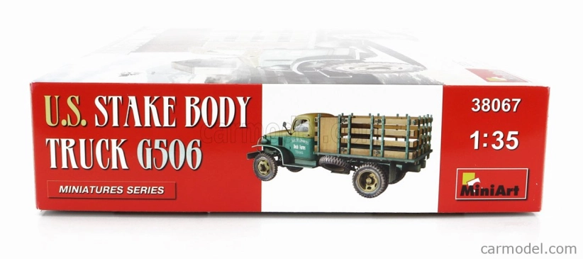 Miniart Chevrolet G506 U.s. Nákladné auto s kolíkovou karosériou 1945 1:35 /