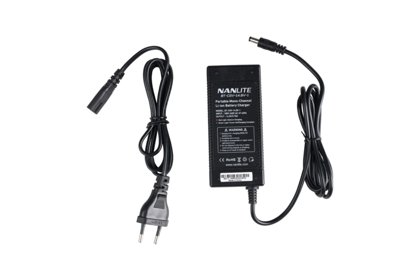 Nabíjačka Nanlite pre batérie V-mount, Single 14,8 V