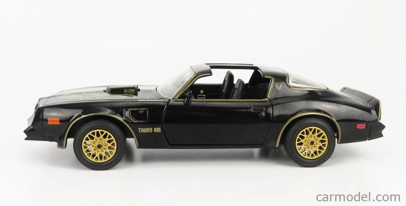Greenlight Pontiac Firebird Trans-am 1977 1:24 čierna zlatá