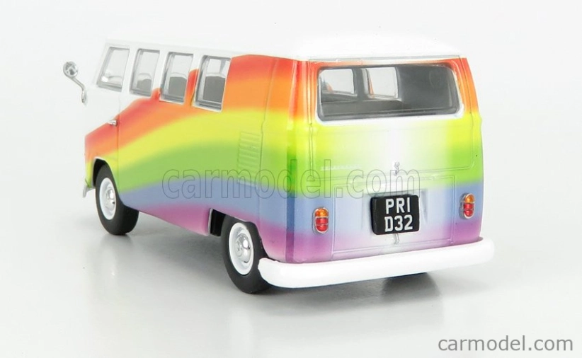 Corgi Volkswagen T1 Minibus Peace & Love Rainbows 1961 1:43 Rôzne