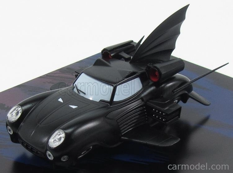 Edicola Batman Batmobile - All Star Batman & Robin The Boy Wonder 1:43 Matt Black