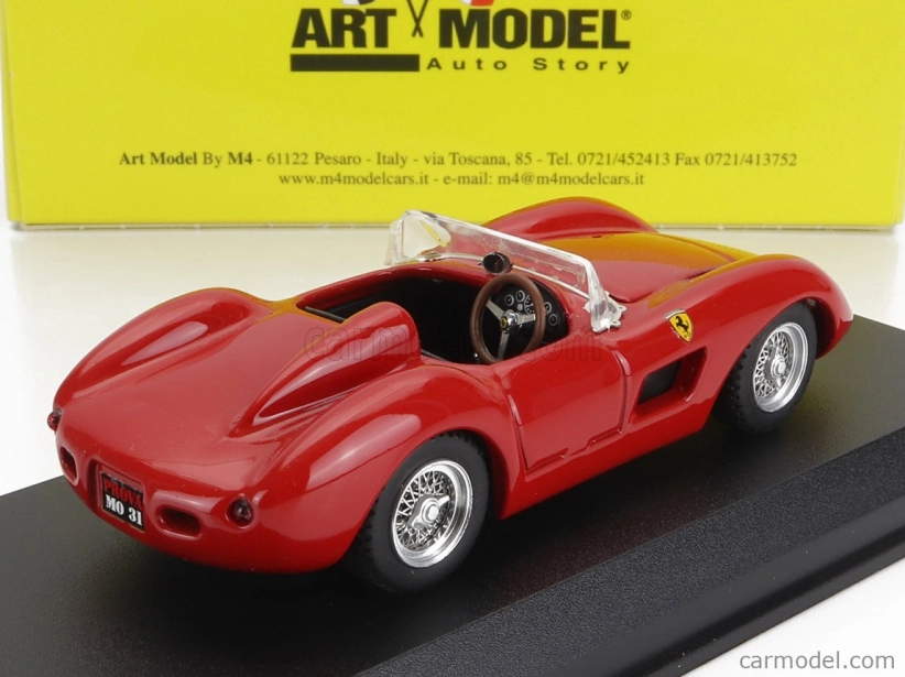 Art-model Ferrari 500 Trc Spider Prova 1956 1:43 Red